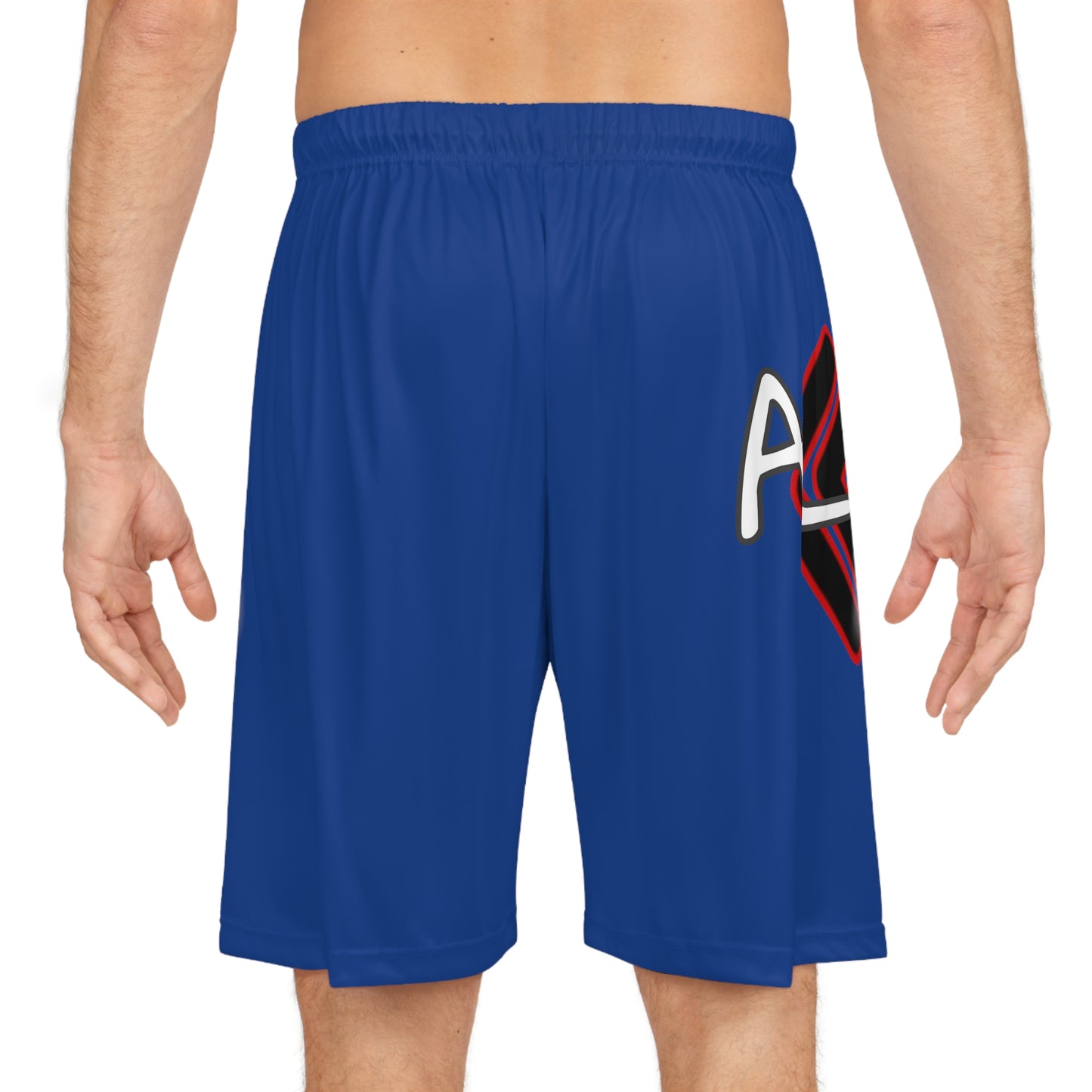 Basketball Shorts (Red/Blue)