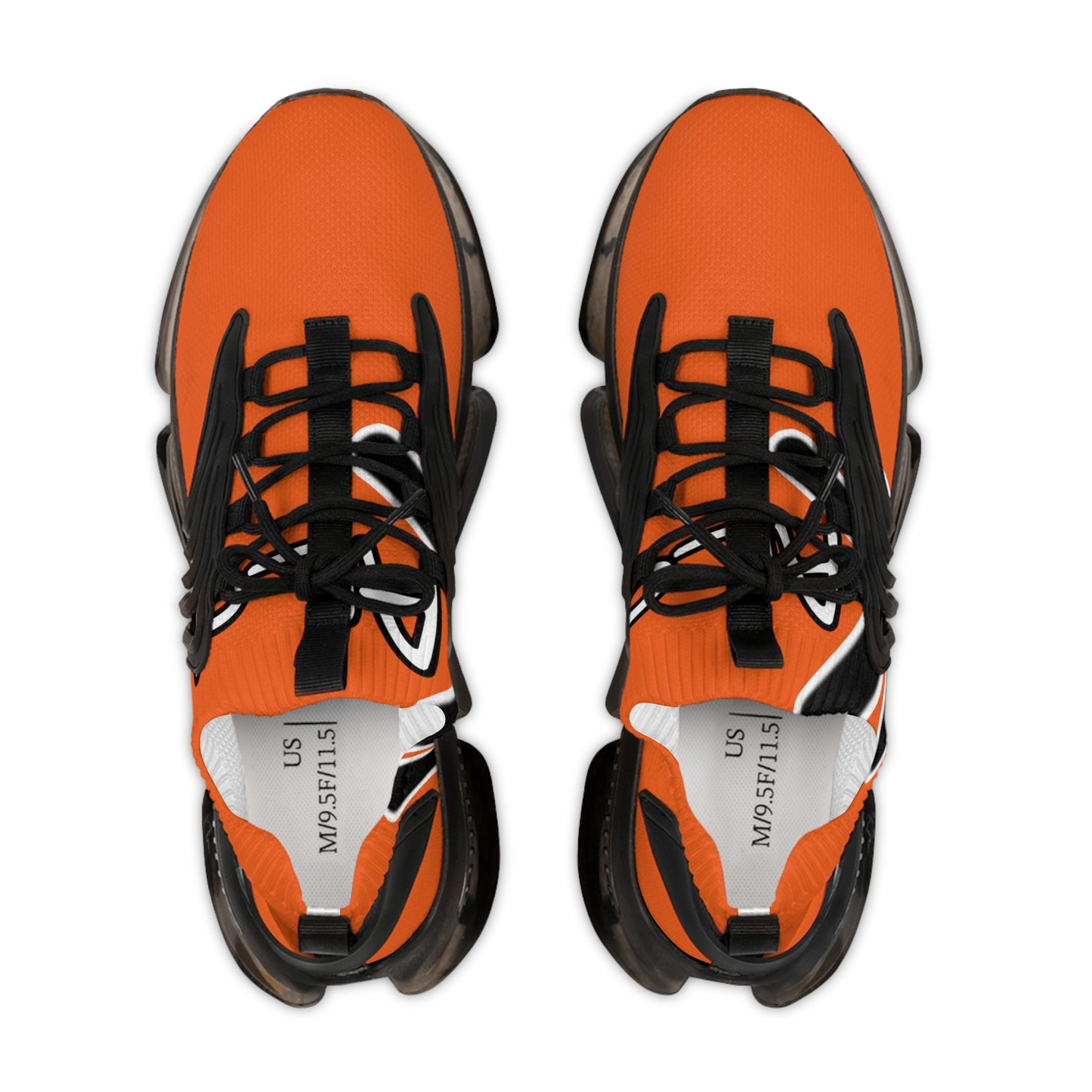 Men's Mesh Sneakers (Dark Orange)