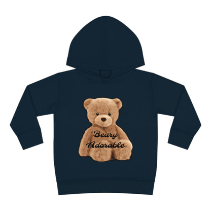 Toddler Beary Adorable Pullover Fleece Hoodie