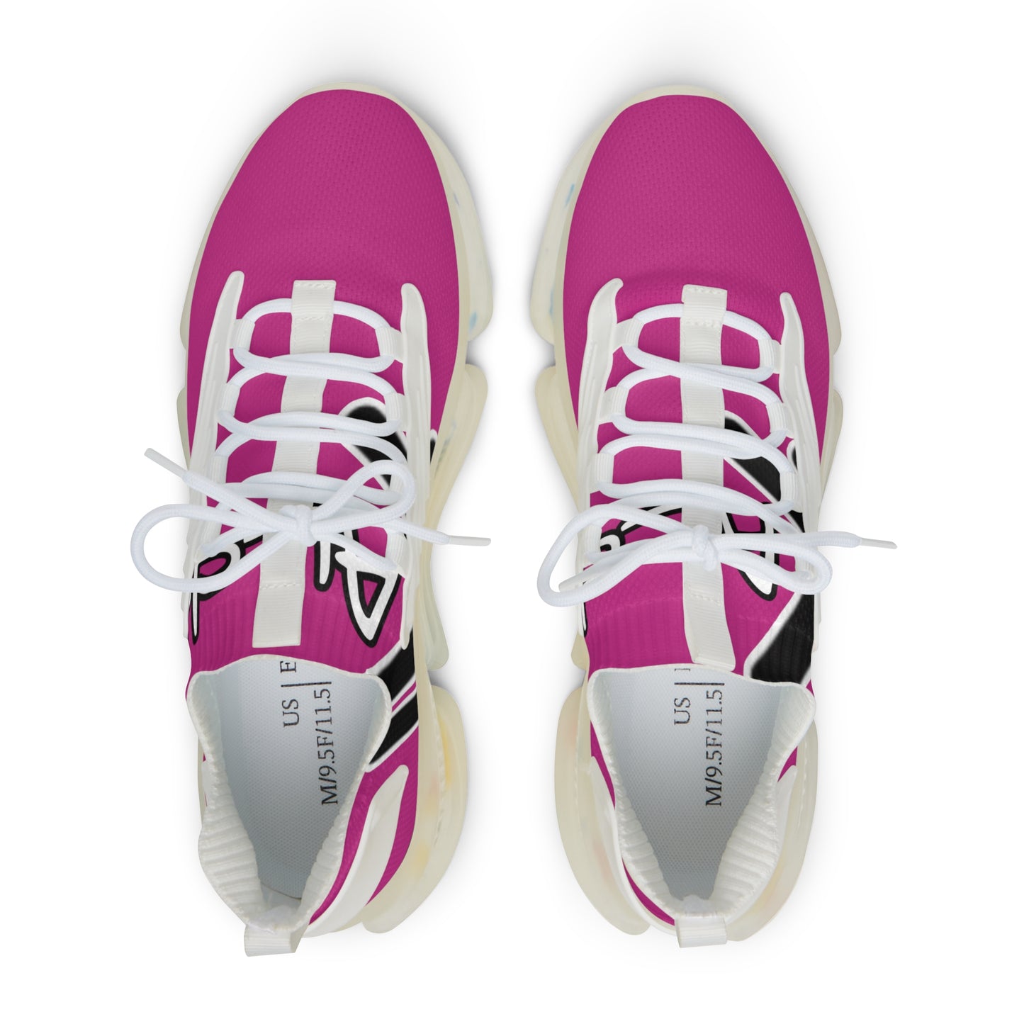 Men's Mesh Sneakers (Magenta)