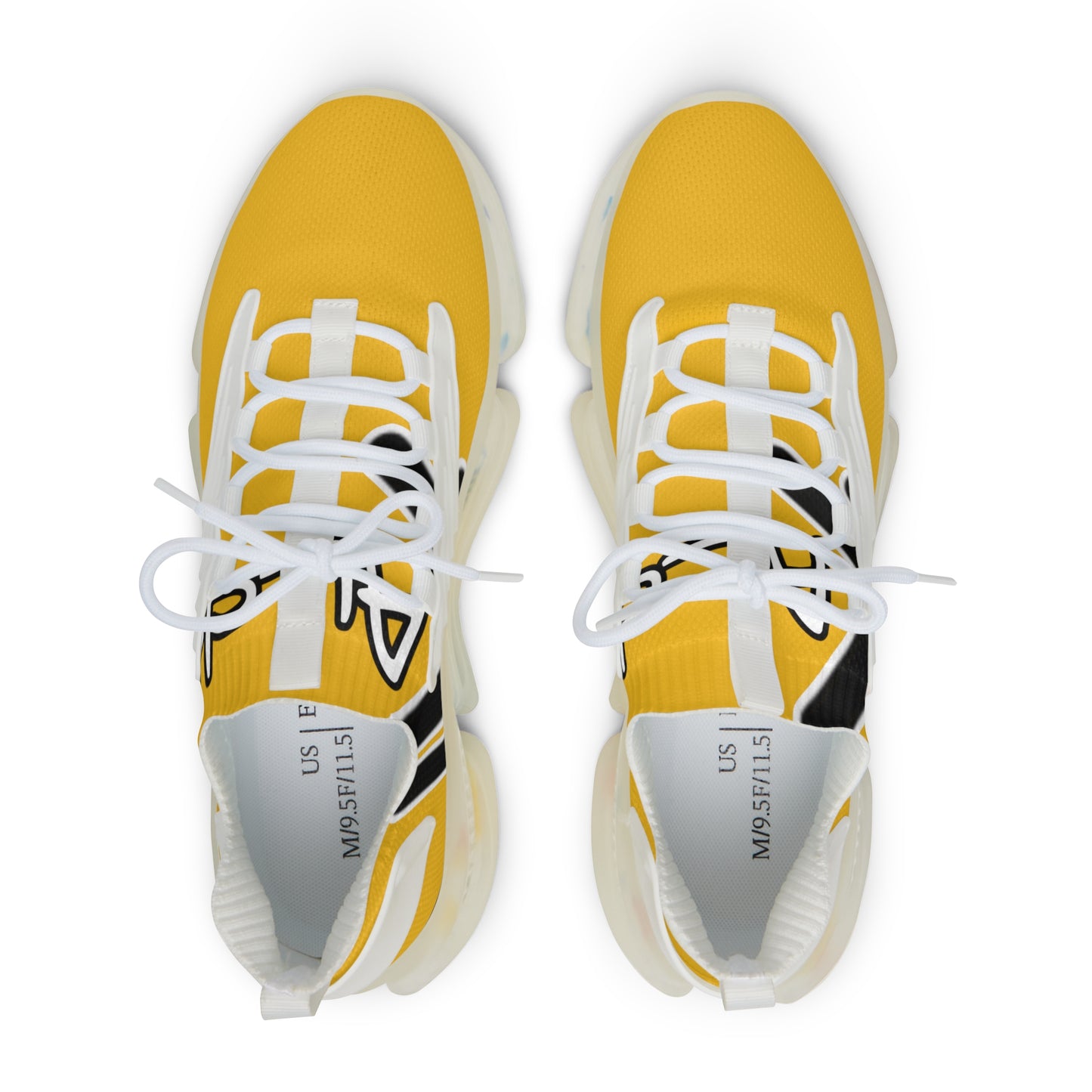 Men's Mesh Sneakers (Yellow)