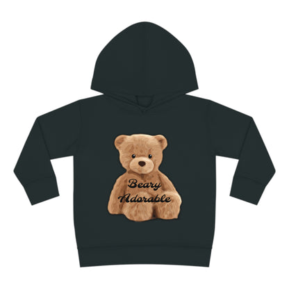 Toddler Beary Adorable Pullover Fleece Hoodie