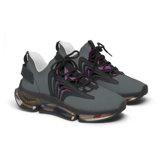Pink/Grey Women's Mesh Sneakers