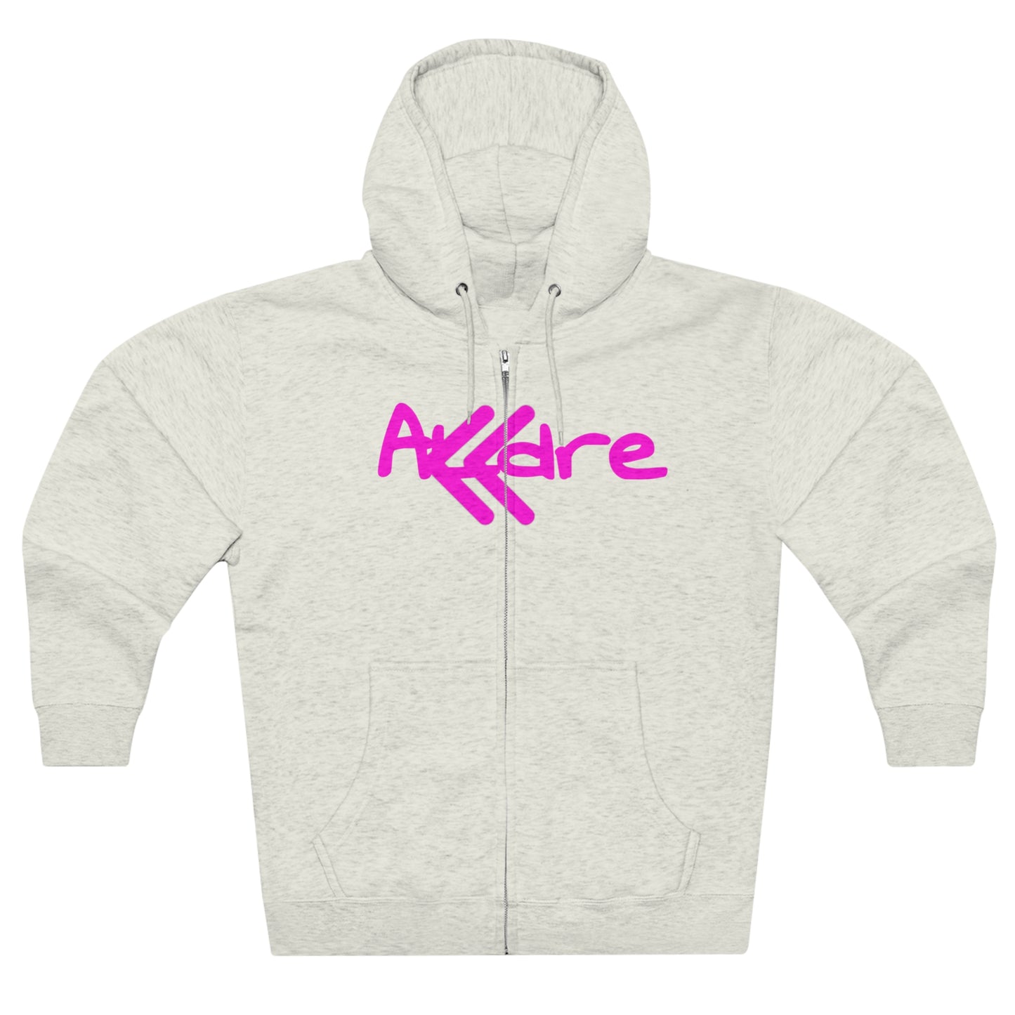 Unisex Pink ALdre Full Zip Hoodie