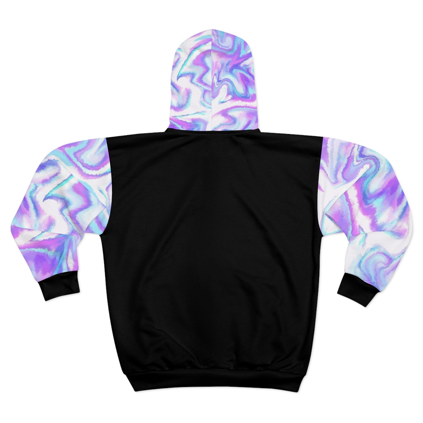 Adult Tie Dye Swirl Zip Hoodie