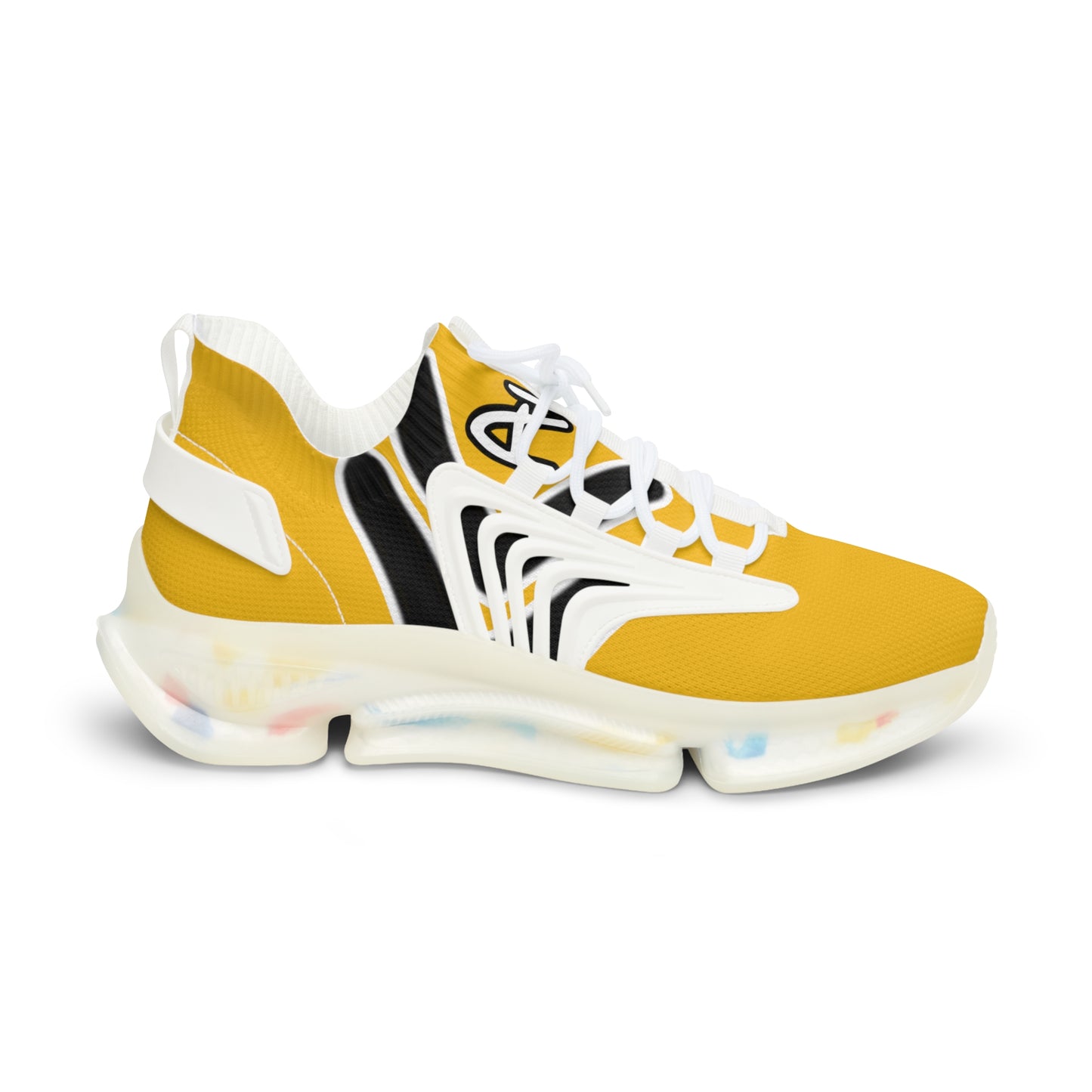 Men's Mesh Sneakers (Yellow)