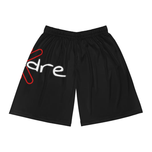 Basketball Shorts (Red/Black)