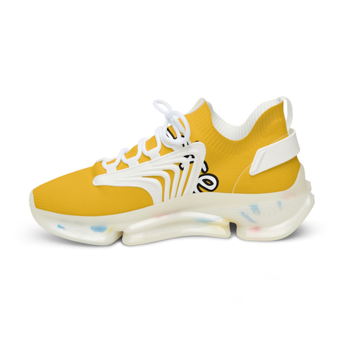 Men's Mesh Sneakers (Yellow)