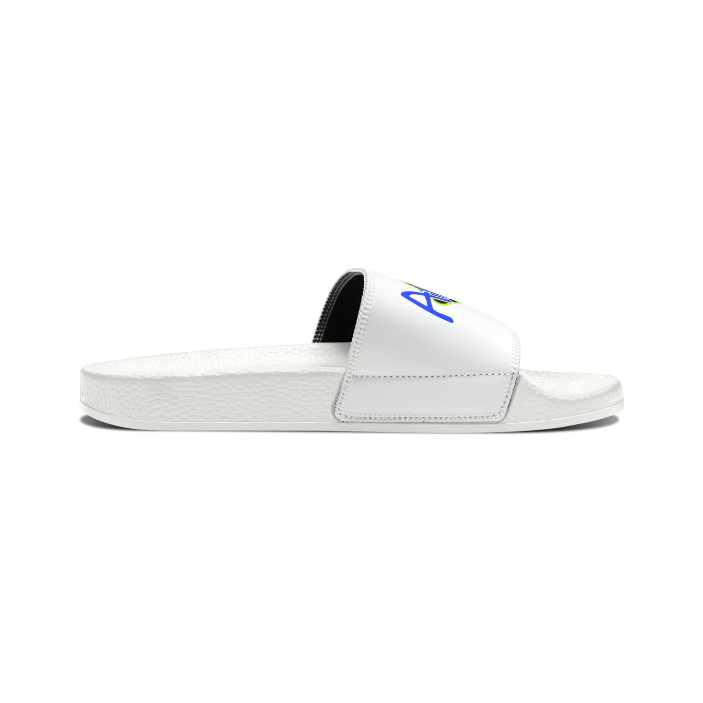 Men's Neon & Blue ALdre Slide Sandals