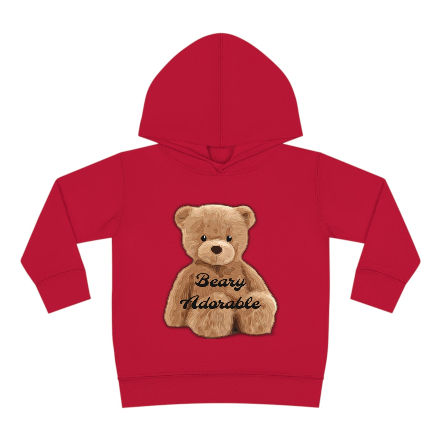 Toddler Beary Adorable Pullover Fleece Hoodie