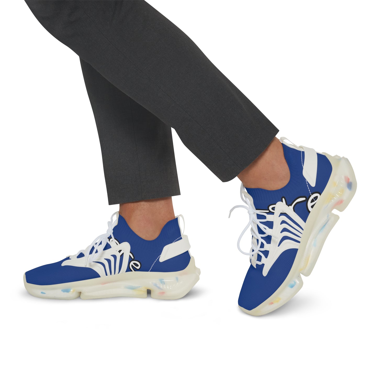 Men's Mesh Sneakers (Blue)