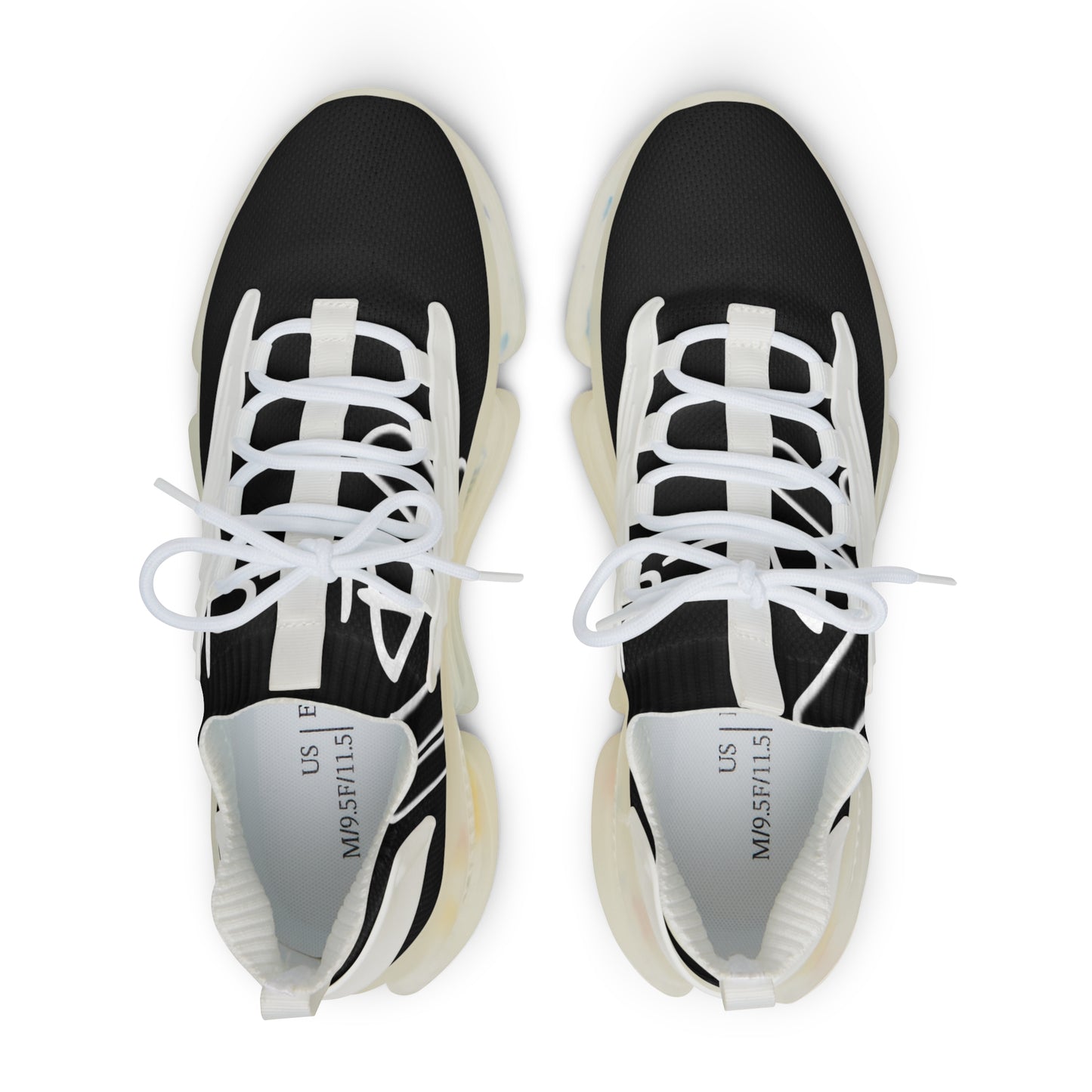 Men's Mesh Sneakers (Black&White)