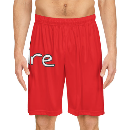 Basketball Shorts (Red)