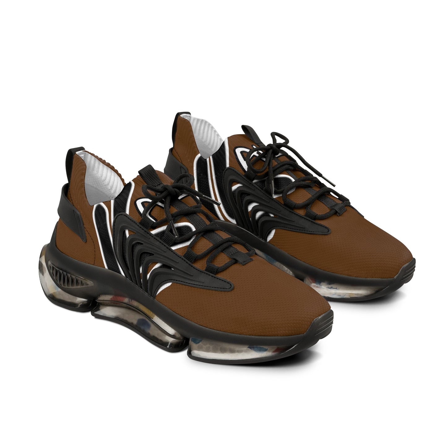 Men's Mesh Sneakers  (Brown)