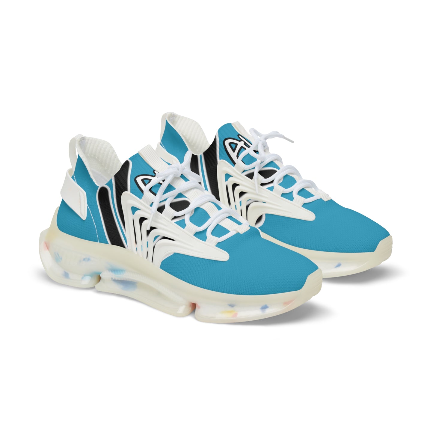 Men's Mesh Sneakers (Light Blue)