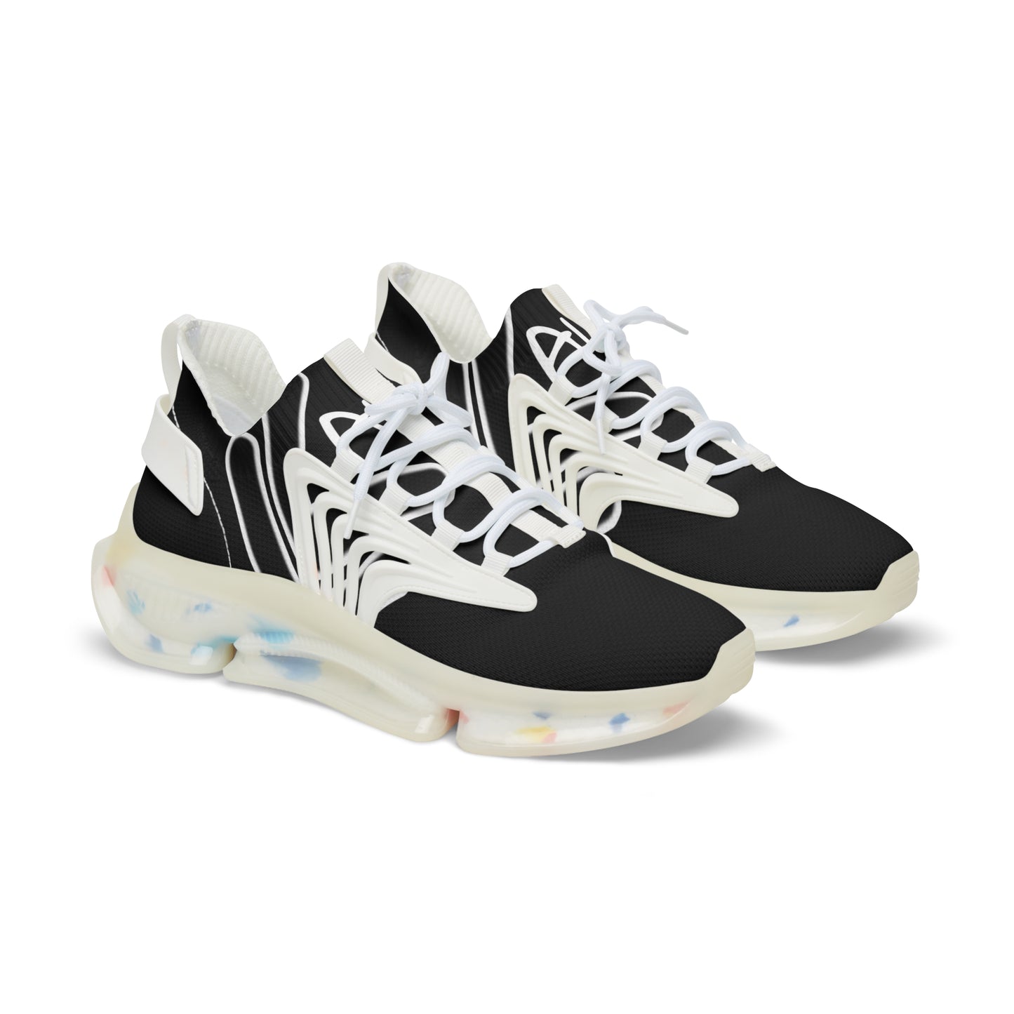 Men's Mesh Sneakers (Black&White)