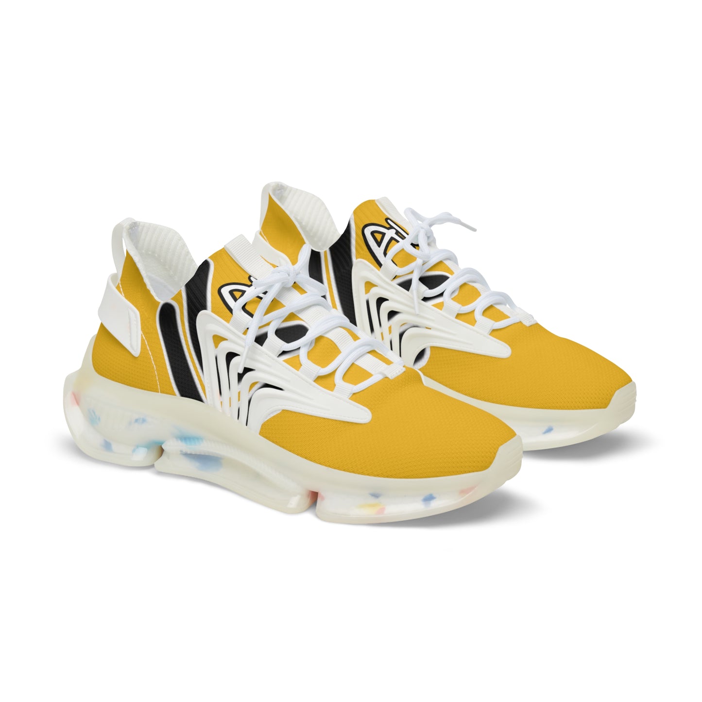 Men's Mesh Sneakers (Yellow)