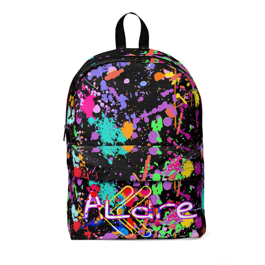 Paint Splatter Backpack
