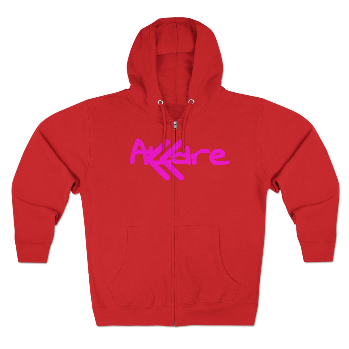 Unisex Pink ALdre Full Zip Hoodie