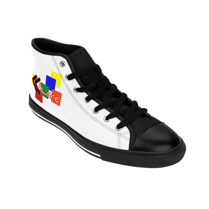 White D Cube Women's Classic Sneakers