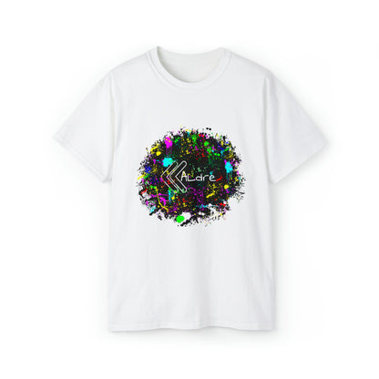 Unisex Paint Splatter Cotton Tee