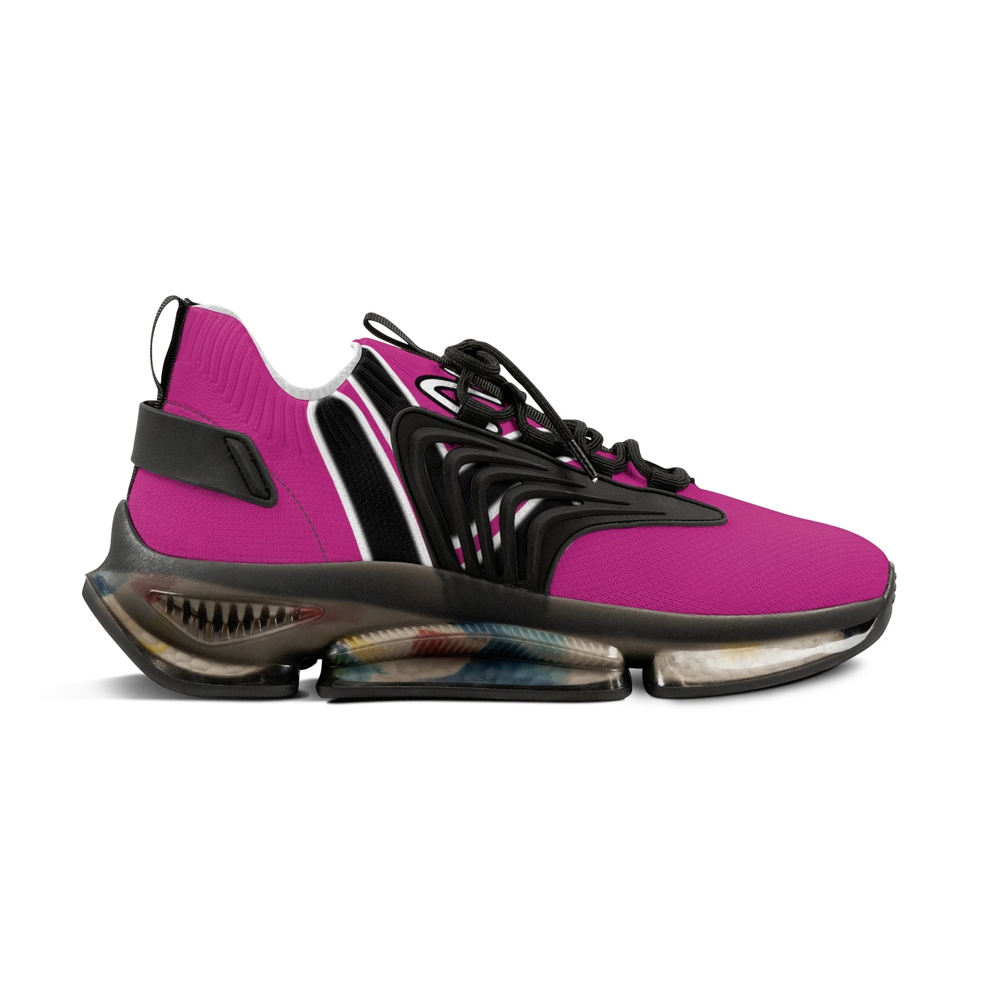 Men's Mesh Sneakers (Magenta)