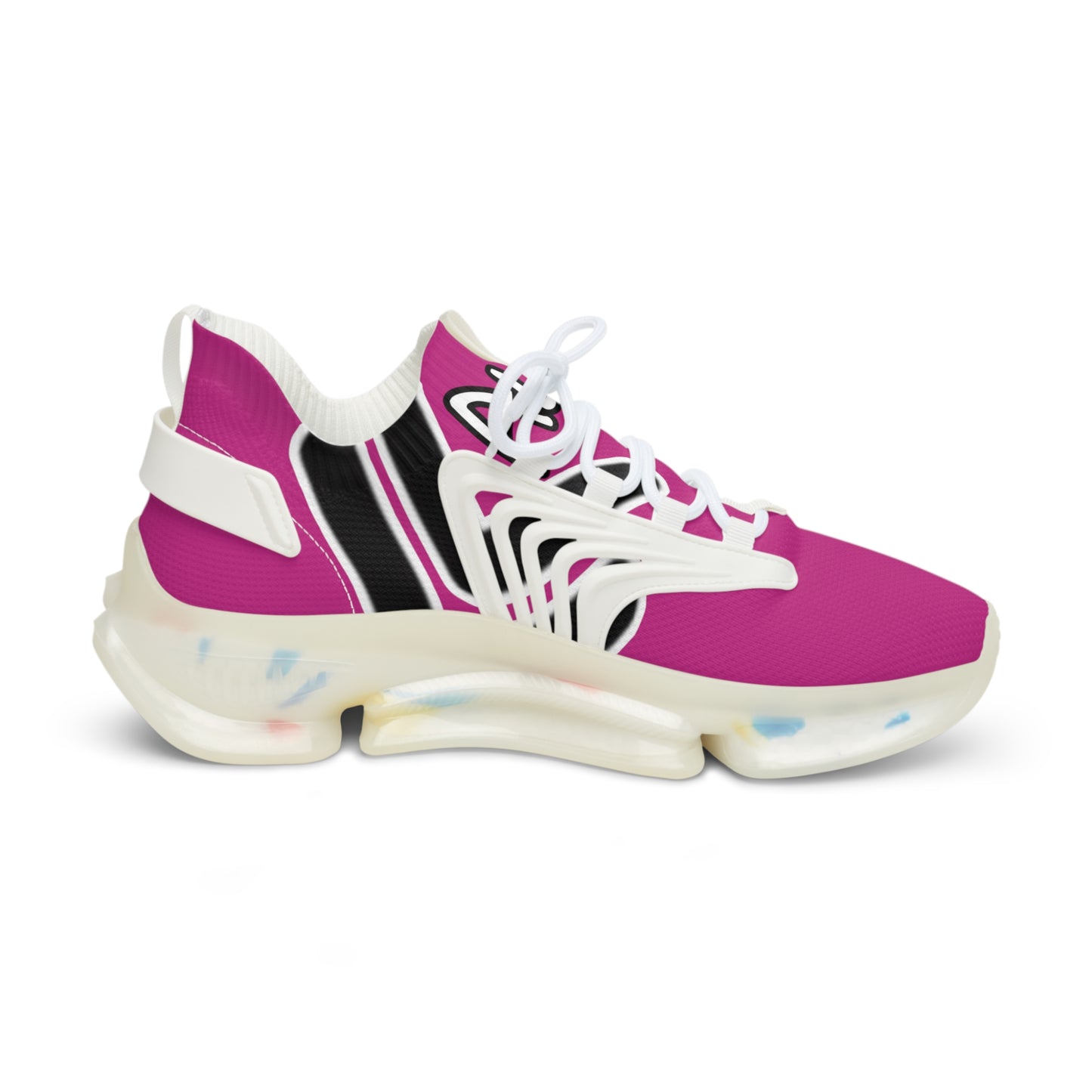 Men's Mesh Sneakers (Magenta)