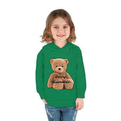 Toddler Beary Adorable Pullover Fleece Hoodie