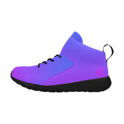 Men's Gradient Blue /Pink Basketball Shoes