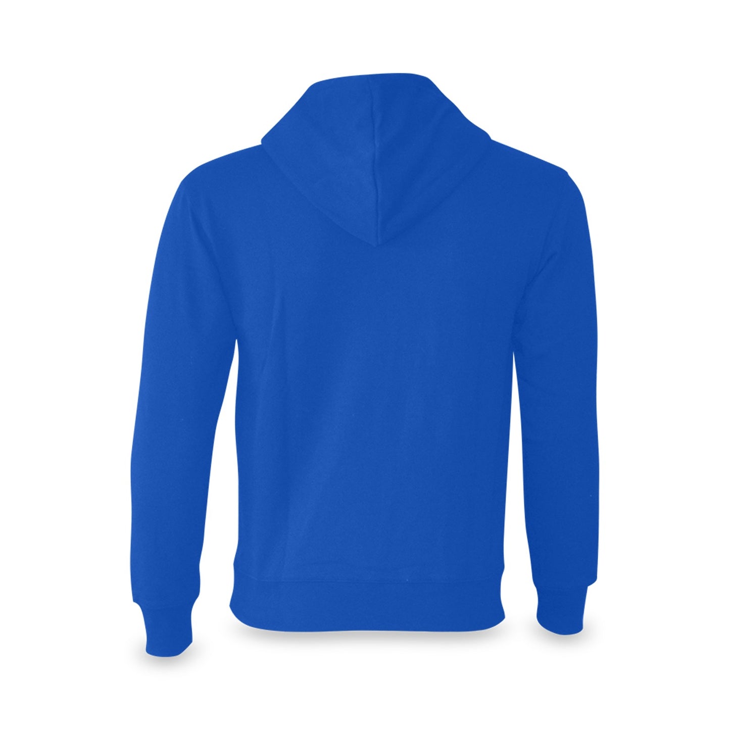 100% Cotton Blue Classic Hooded Sweatshirt