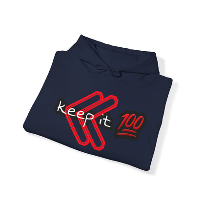 Keep it 💯 Hooded Sweatshirt