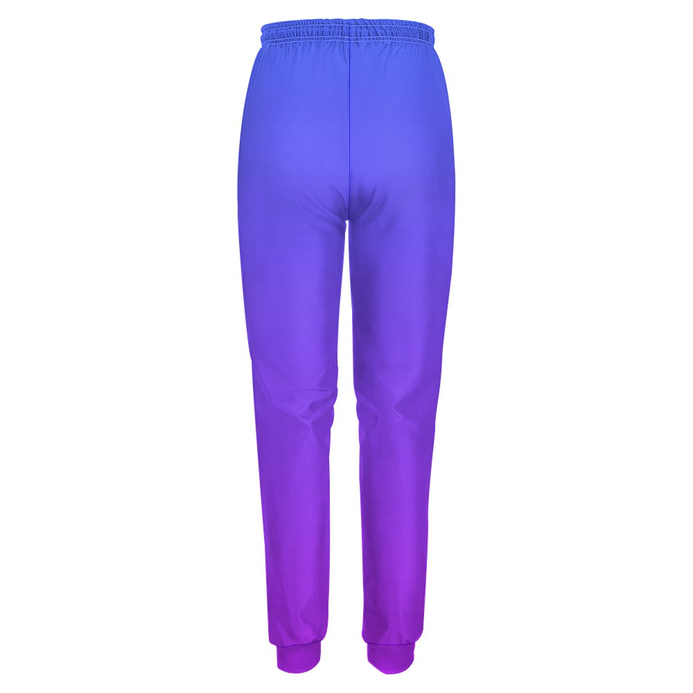 Women's Gradient Blue /Pink Sweatpants