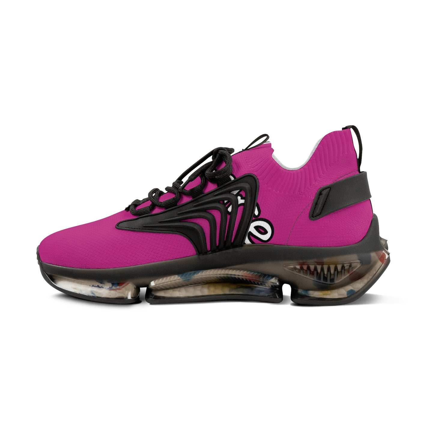 Men's Mesh Sneakers (Magenta)