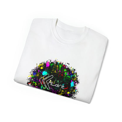 Unisex Paint Splatter Cotton Tee