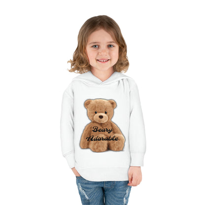 Toddler Beary Adorable Pullover Fleece Hoodie