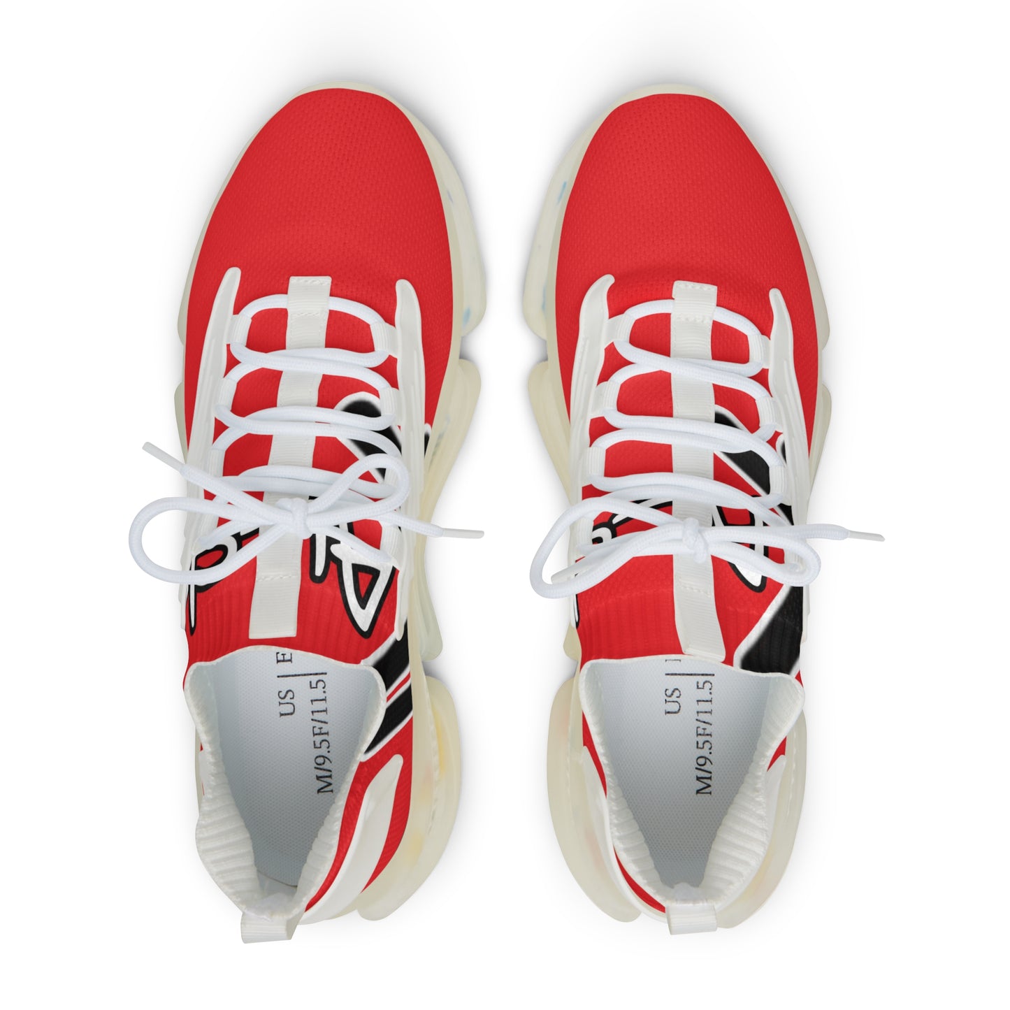 Men's Mesh Sneakers (Red)