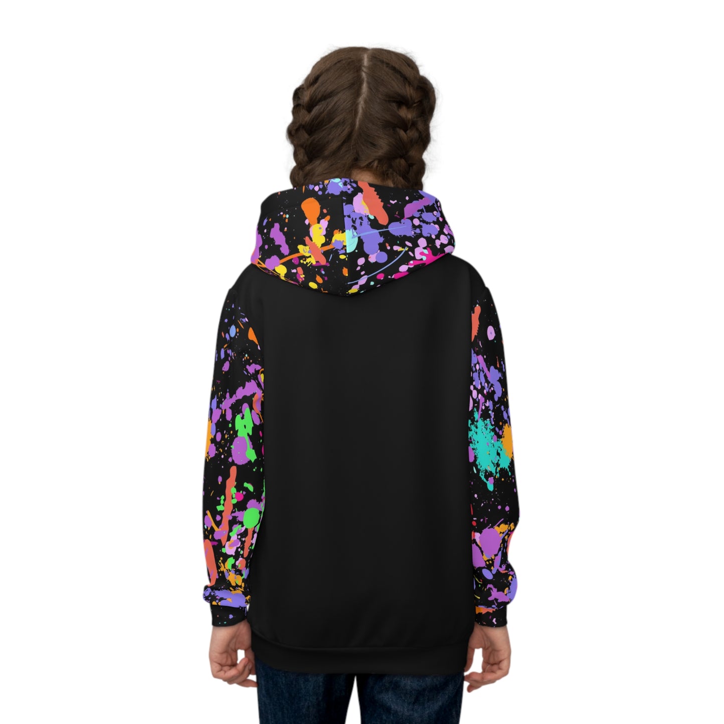 Children's Paint Splatter Hoodie