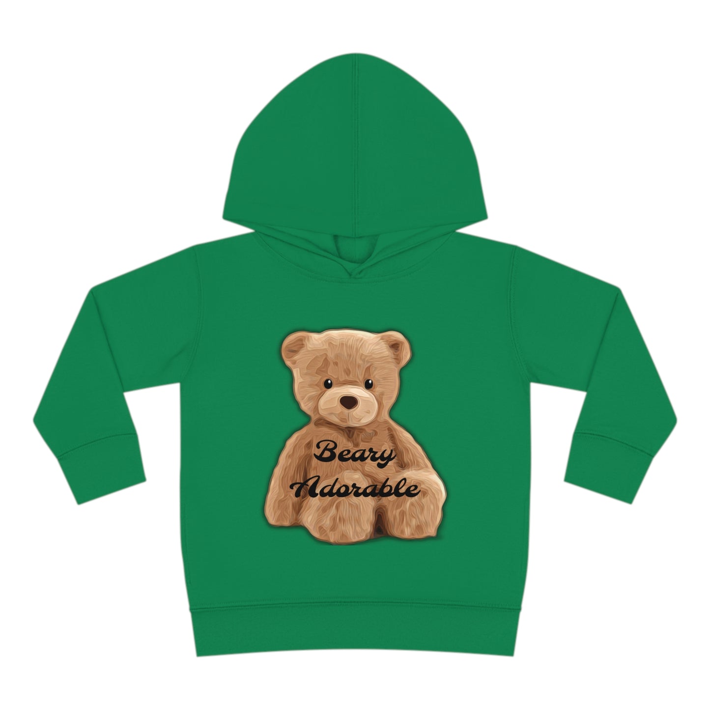 Toddler Beary Adorable Pullover Fleece Hoodie