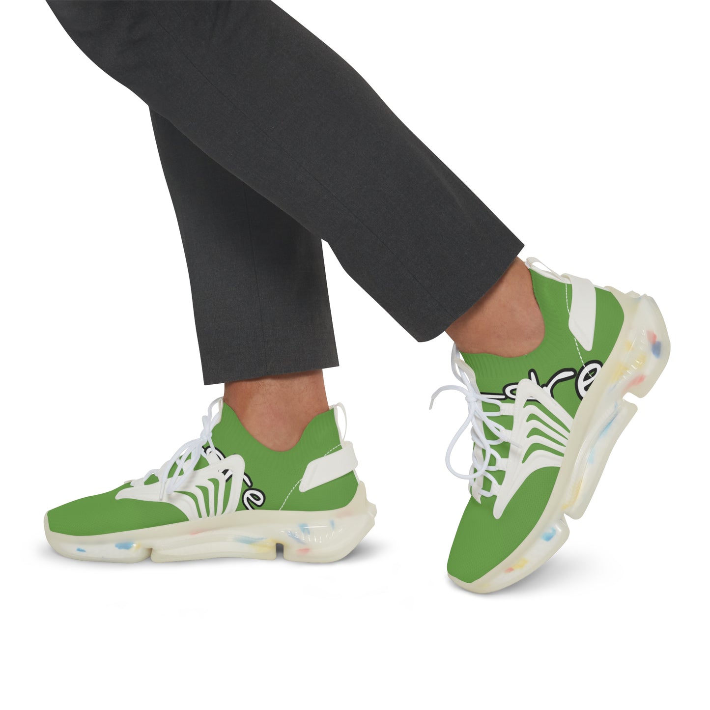 Men's Mesh Sneakers (Light Green)