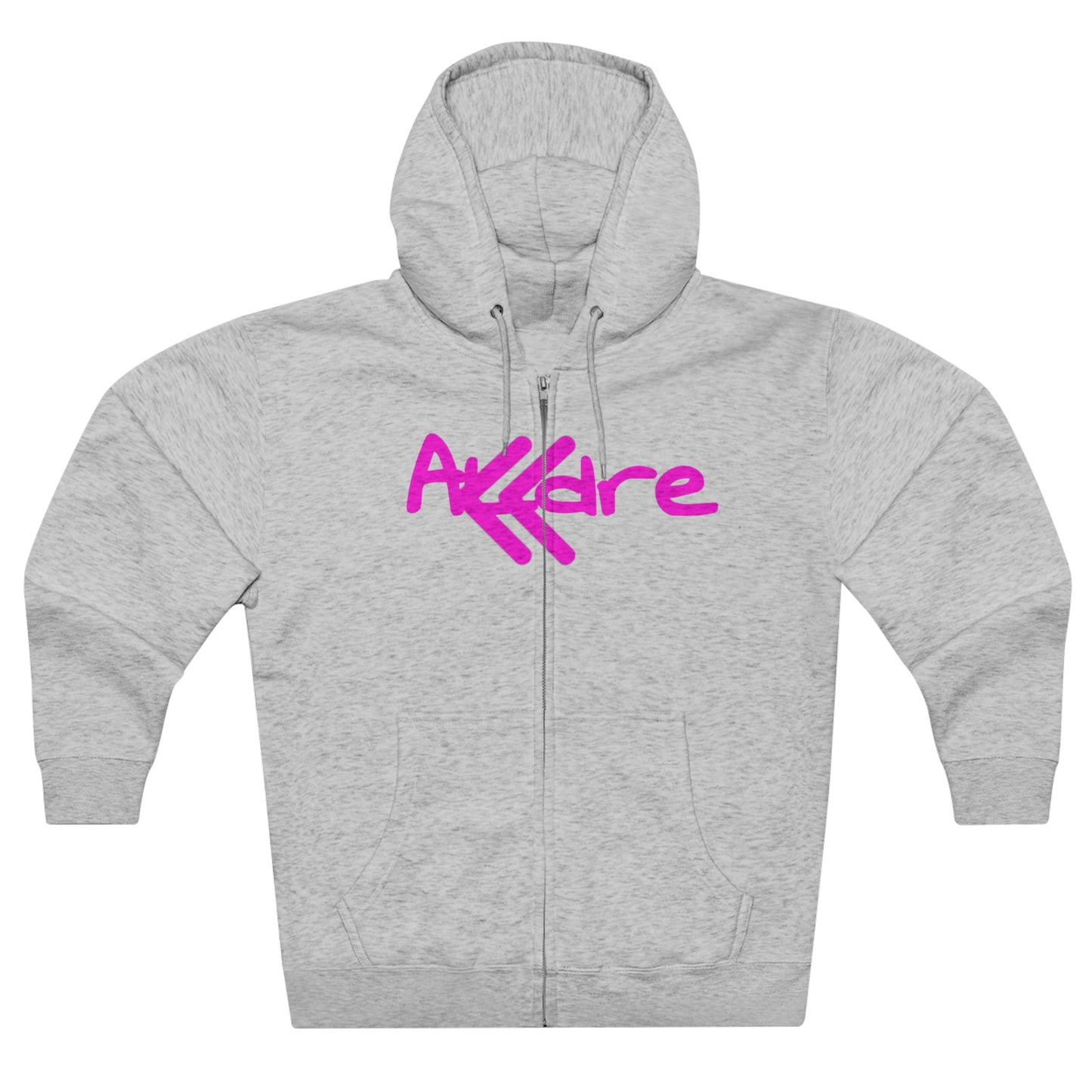 Unisex Pink ALdre Full Zip Hoodie