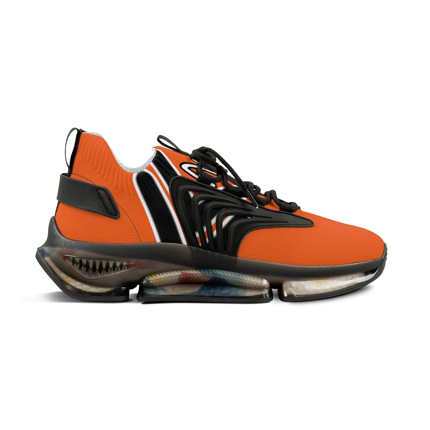 Men's Mesh Sneakers (Dark Orange)