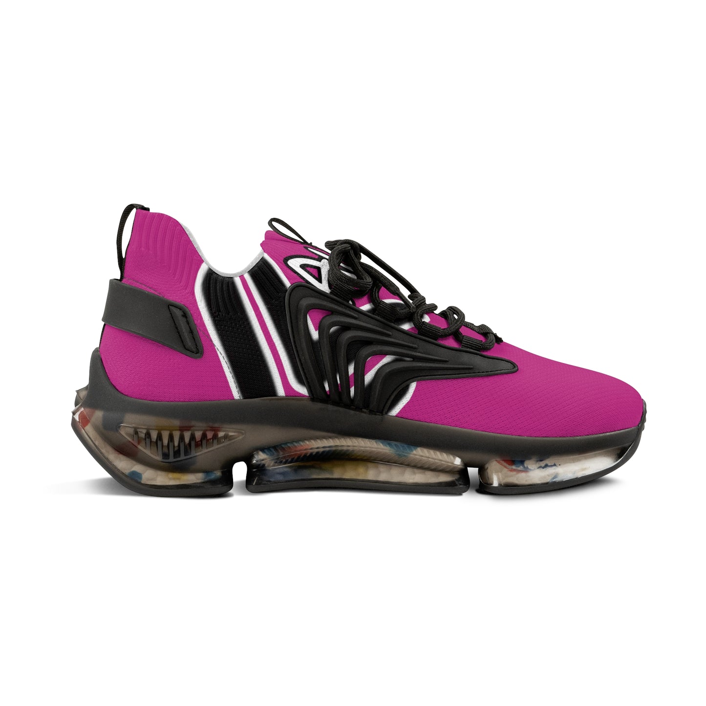 Men's Mesh Sneakers (Magenta)