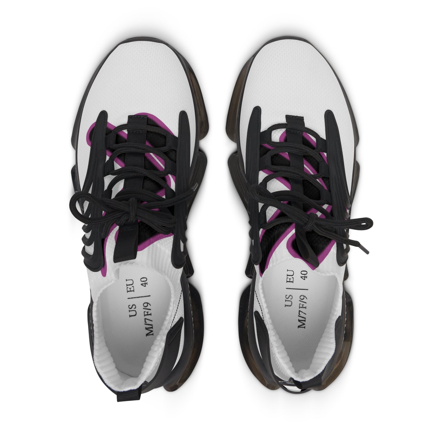 Pink/White Women's Mesh Sneakers