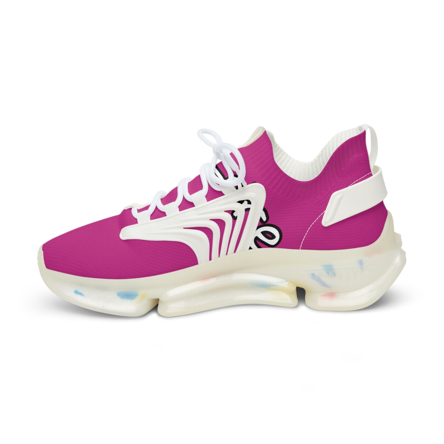 Men's Mesh Sneakers (Magenta)