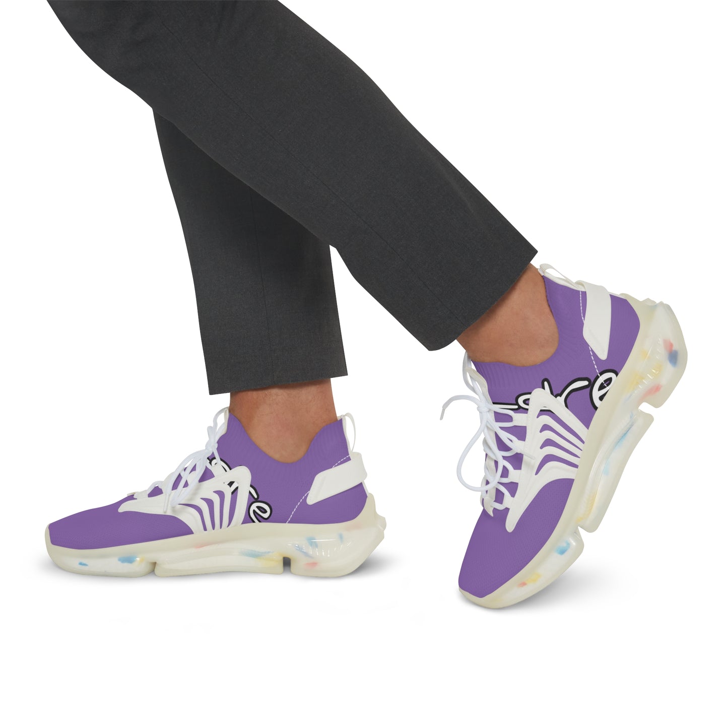 Men's Mesh Sneakers (Lavender)