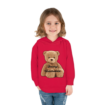 Toddler Beary Adorable Pullover Fleece Hoodie