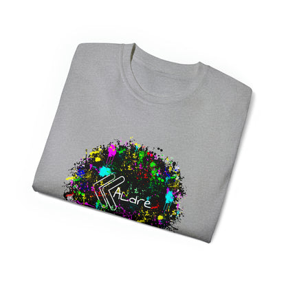 Unisex Paint Splatter Cotton Tee