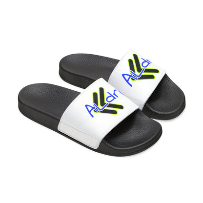Men's Neon & Blue ALdre Slide Sandals