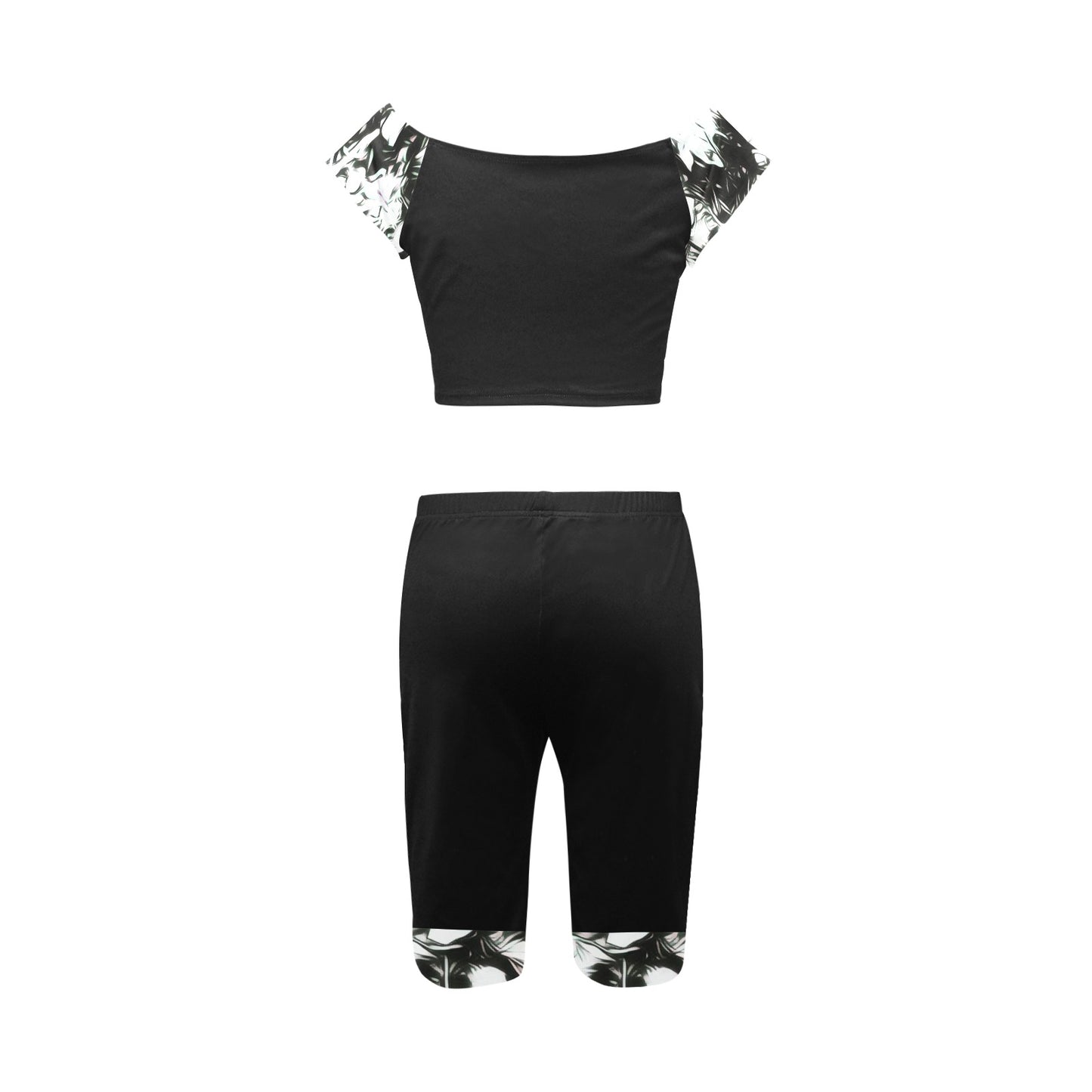 Women's Crop Top Yoga Set