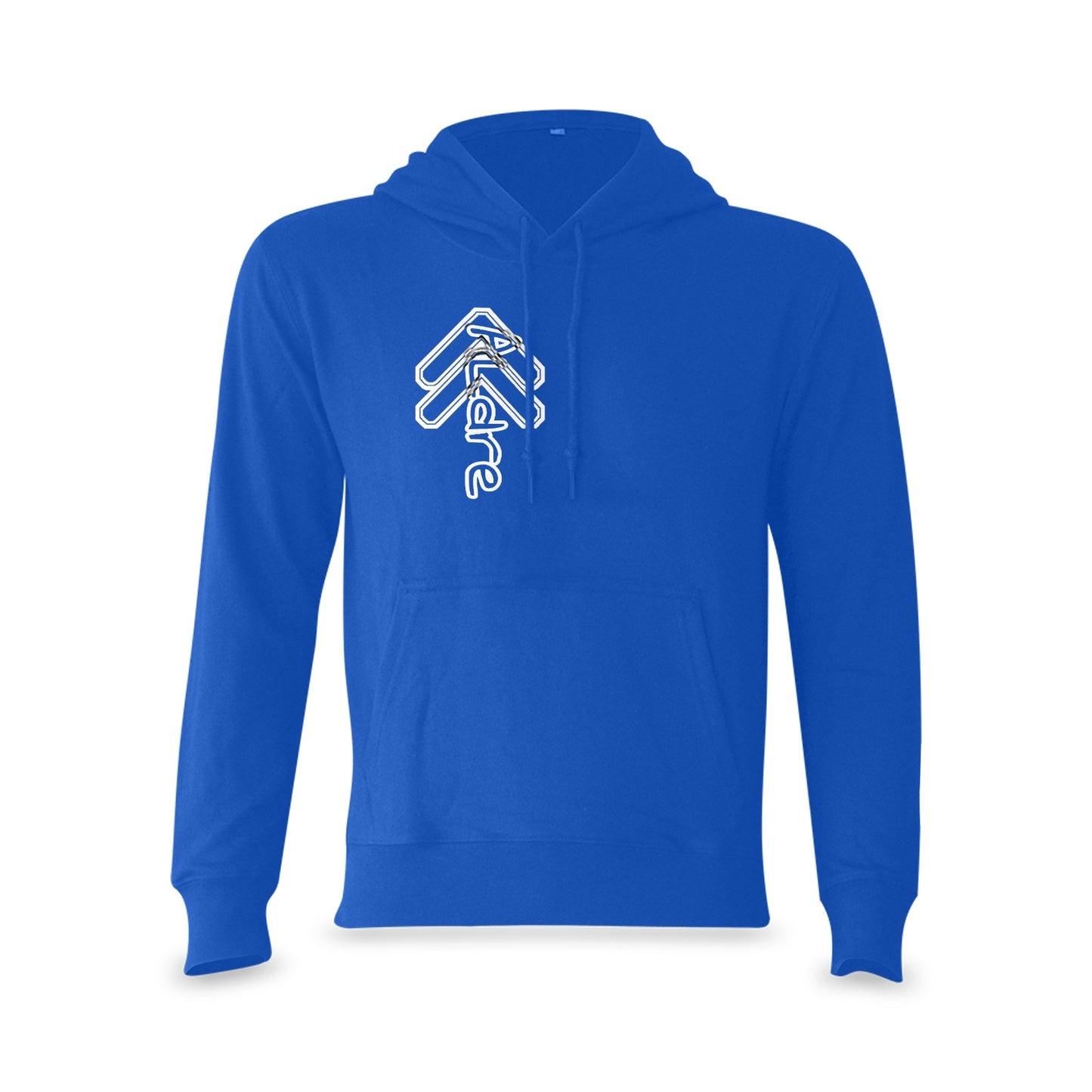 100% Cotton Blue Classic Hooded Sweatshirt